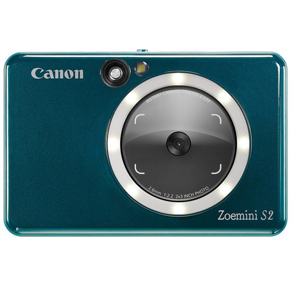 CANON Zoemini S2 Cámara Instantánea verde azulado