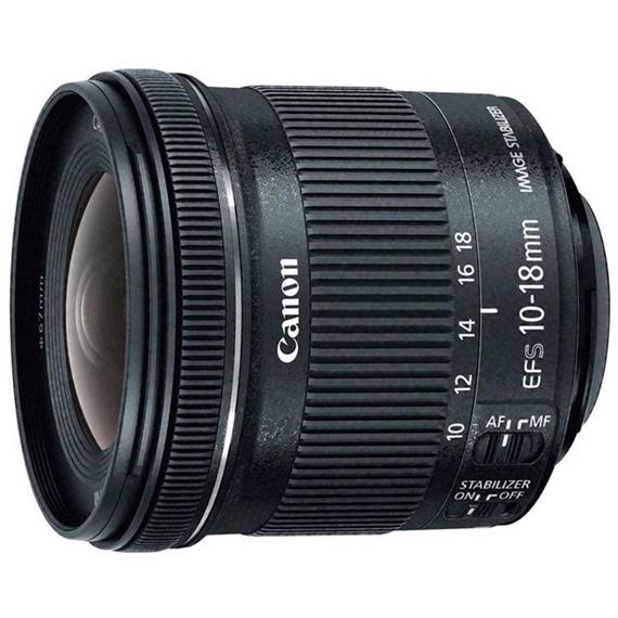 CANON EF-S 10-18MM F/4.5-5-6 IS STM OBJETIVO PARA EOS