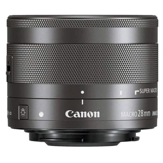 CANON EF-M 28MM F/3.5 MACRO IS STM CON LED