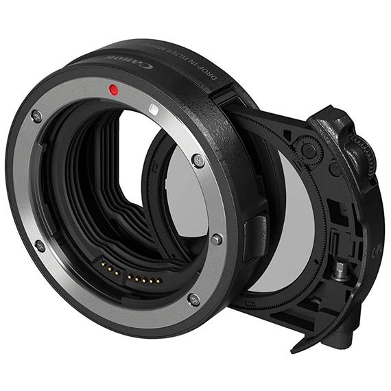 Canon Adaptador de montura EF-EOS R con Drop-In para Filtro polarizador