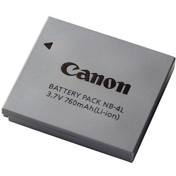 CANON NB-4L BATERÍA (IXUS 30, 40, 50, 55, 60, 65, 70, 75)