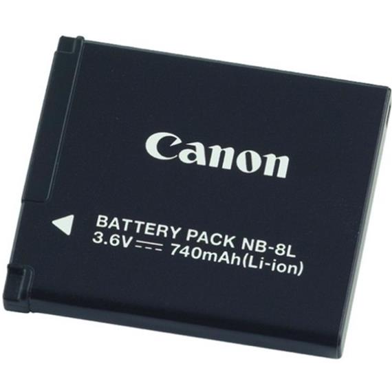 CANON NB-8L BATERÍA (A3200IS, A3300IS, A3350IS)