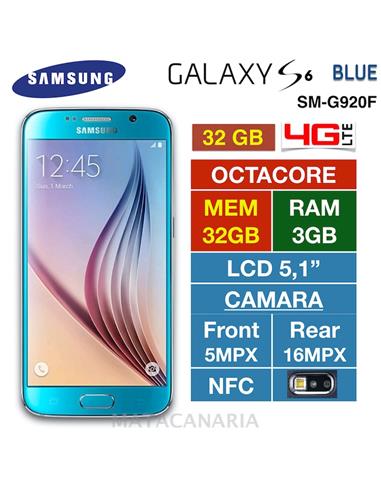 SAMSUNG SM-G920F S6 32GB BLUE