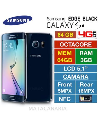 SAMSUNG SM-G925 64GB S6 EDGE WHITE