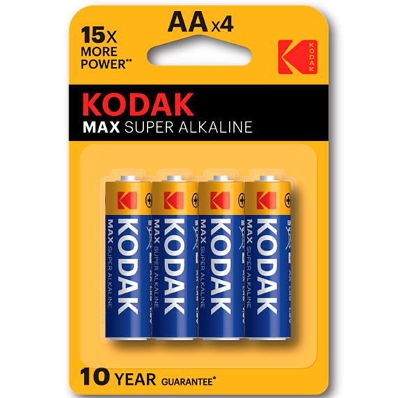 KODAK LR-06 AA MAX ALKALINA 4 UNDS (30952867)