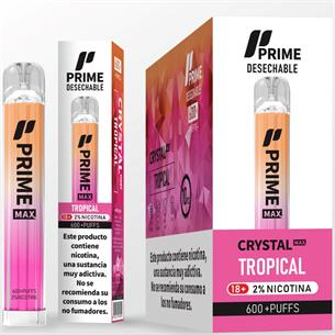 Prime Max Crystal Vaper Tropical 800 puff