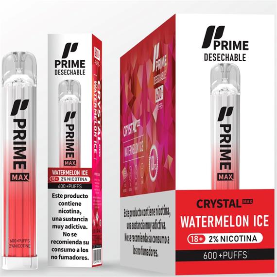 Prime Max Crystal Vaper Watermelon Ice 800 puff