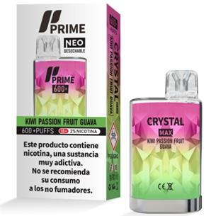 Prime Max Crystal Vaper Neo Kiwi Passion Fruit Guava 800 puff