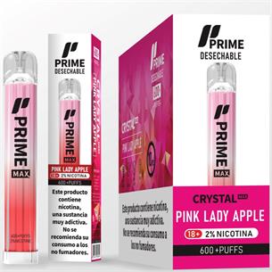 Prime Max Crystal Vaper Pink Lady Apple 800 puff