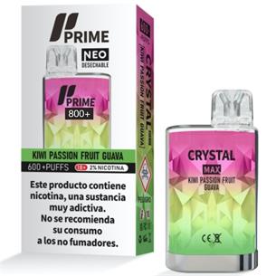 Prime Max Crystal Vaper Neo Kiwi Passion Fruit Guava 800 puff