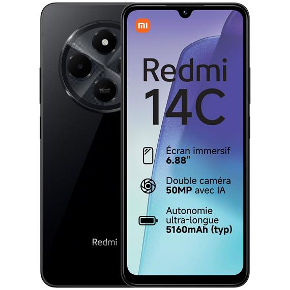 Xiaomi Redmi 14C 8GB 256gb Midnight Black