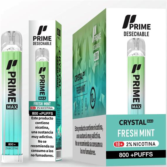 Prime Max Crystal Vaper Fresh Mint