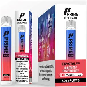 Prime Max Crystal Vaper Blueberry Pomegranate