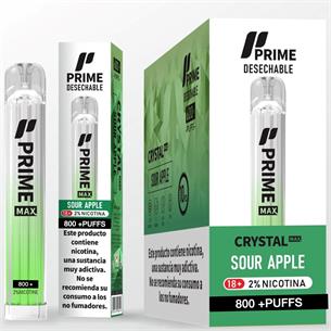 Prime Max Crystal Vaper Sour Apple