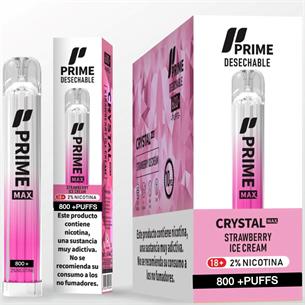 Prime Max Crystal Vaper Neo Strawberry Ice Cream