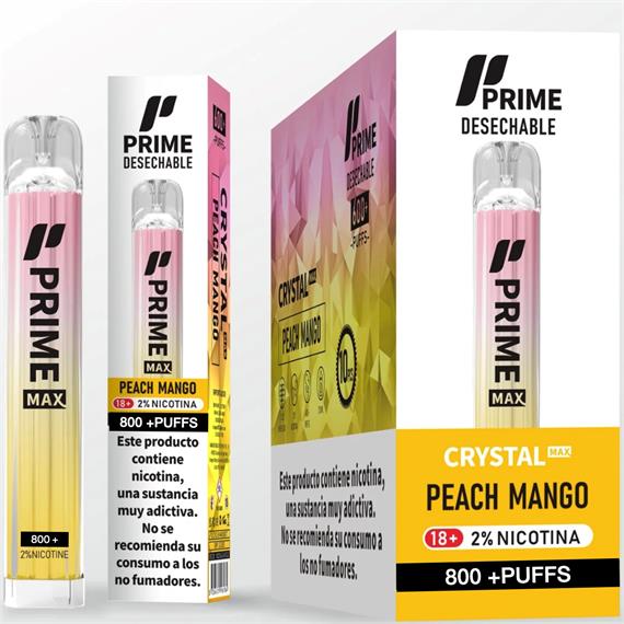 Prime Max Crystal Vaper Neo Peach Mango