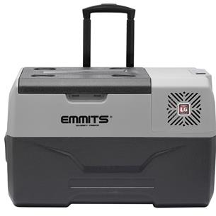 Emmits Nevera 30 Litros Compresor LG con Ruedas y Asa 12V-24V/220V