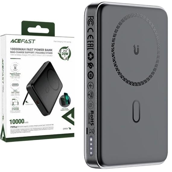 Acefast M6 Powerbank Magsafe 10.000mAh PD 20W con Soporte