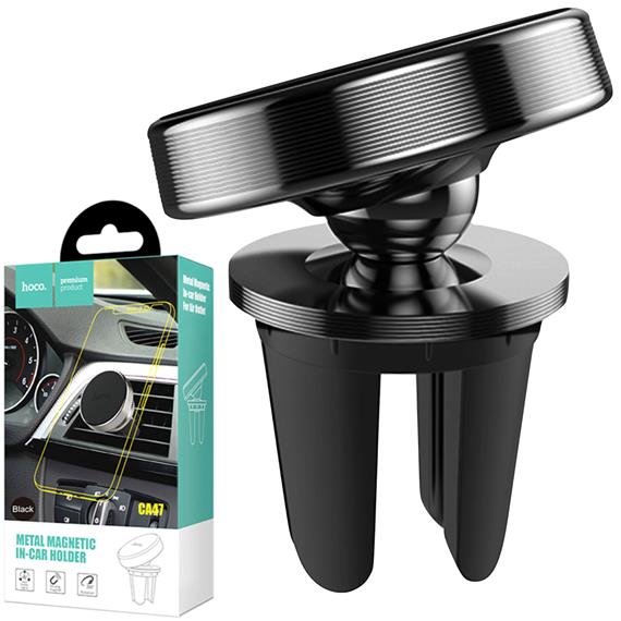 Hoco CA47  Soporte para Coche Metal Magnético Black