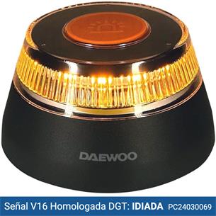 Daewo DW5001 Luz de Emergencia Geolocalizada V16 Homologada por la DGT