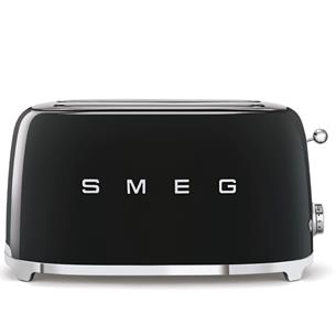 Smeg TSF02BLEU Tostadora Retro 2 Ranuras Anchas Negro