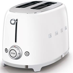 Smeg TSF01WHEU Tostadora Retro 2 Ranuras Blanco