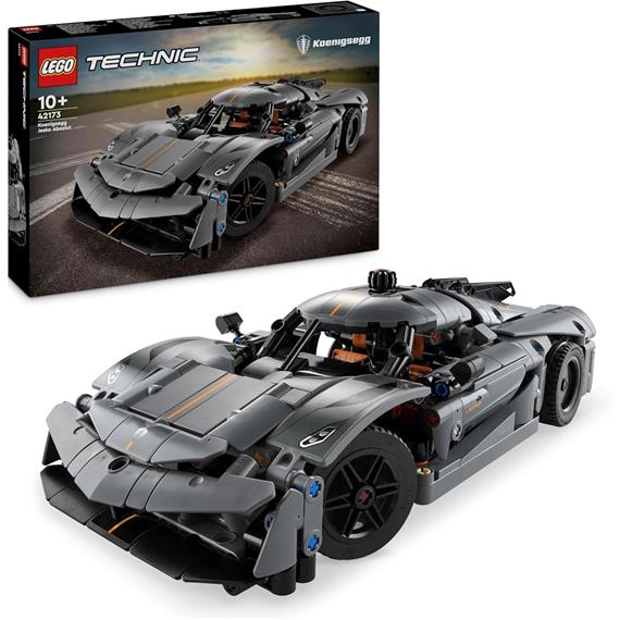 LEGO 42173 Koenigsegg Jesko Absolut Gray Hypercar