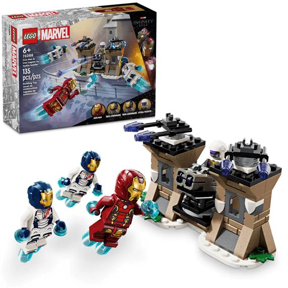 LEGO 76288 Iron Man y Legión de Hierro vs. Soldado de Hydra