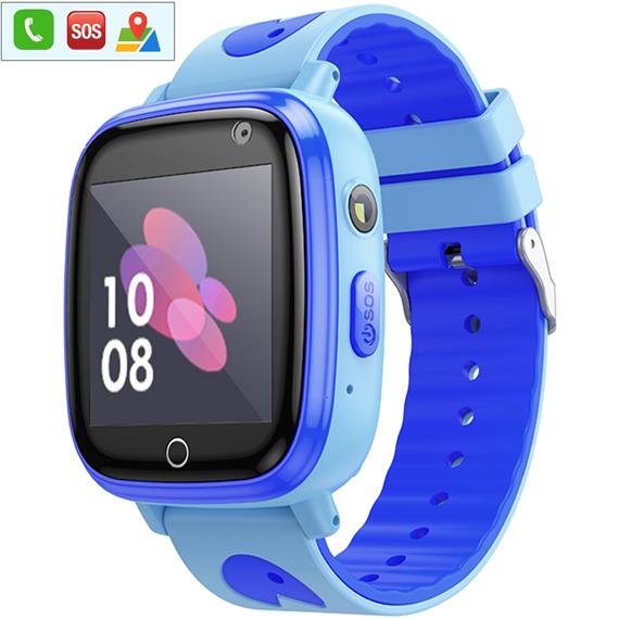 Hoco Y100 2G Children SmartWatch para Niños con llamadas Bluetooth Azul