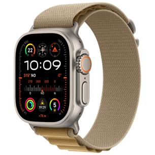 Apple Watch Ultra 2 Natural LTE 49mm Titanium Case Alpine Loop M Tan (MX4F3FD/A)