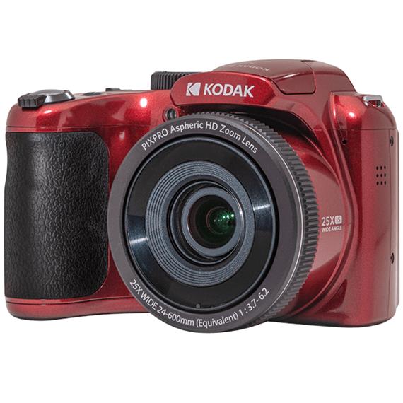 Kodak Pixpro AZ425 Cámara Digital 20Mp y 42x Zoom Roja + Funda de Regalo