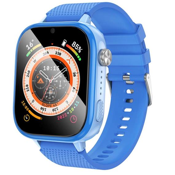 Hoco Y101 4G Smartwatch para Niños con SIM y GPS Azul