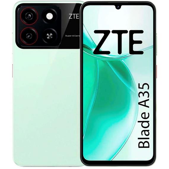 Zte Blade A35 6.75" 2+4GB 64GB Doble Cámara Clover Green