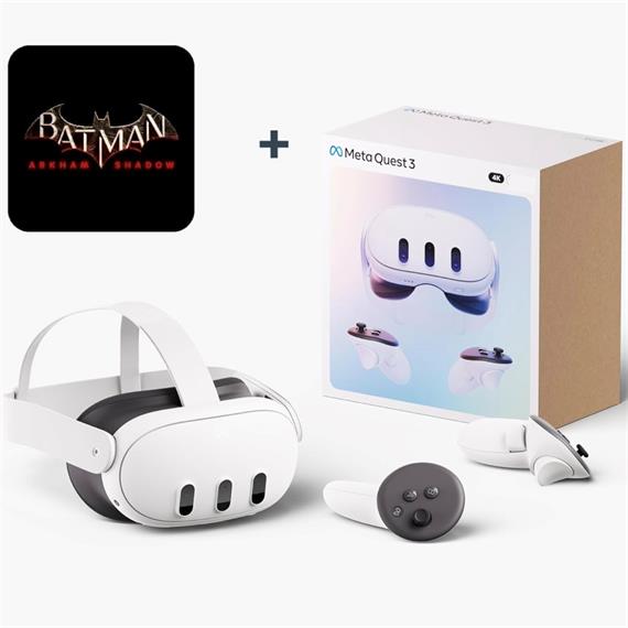 Meta Quest 3 512GB + Juego Batman Arkham Gafas Realidad Virtual