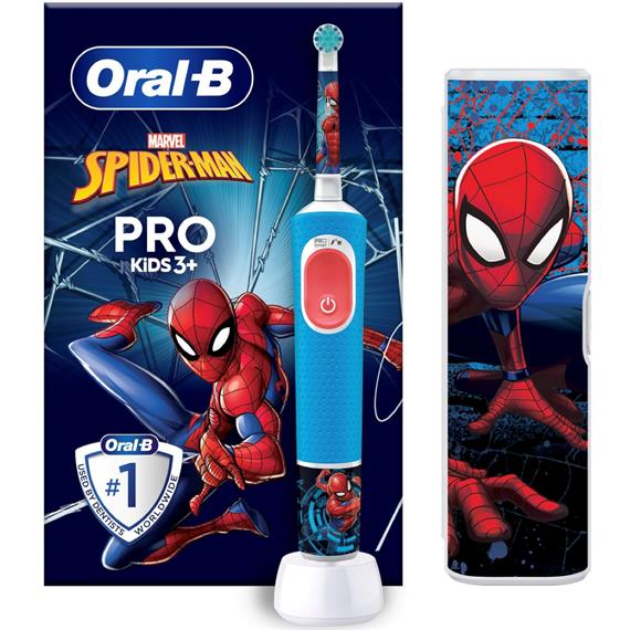 Braun Oral-B Cepillo Pro Kids 3+ Spiderman (D103.413.2K)