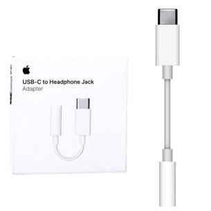 Apple Adaptador USB-C a JACK 3.5MM (MW2Q3ZM/A)