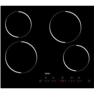 Svan SV4601 Placa Vitroceramica 60cm 4F Cristal Negro