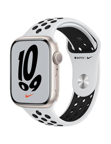 Apple Watch Nike Series 7 GPS 45MM Starlight  Aluminium (MKNA3TY/A)