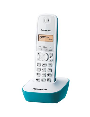 PANASONIC KX-TG1611SPC Teléfono DECT Azul/Caribe