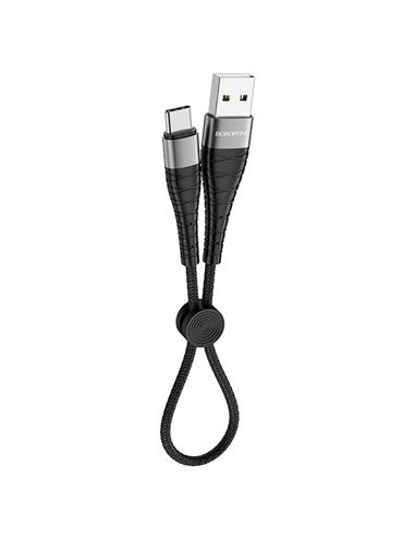 Cable USB a USB-C 25 centimetros Borofone BX32 Munificent Negro